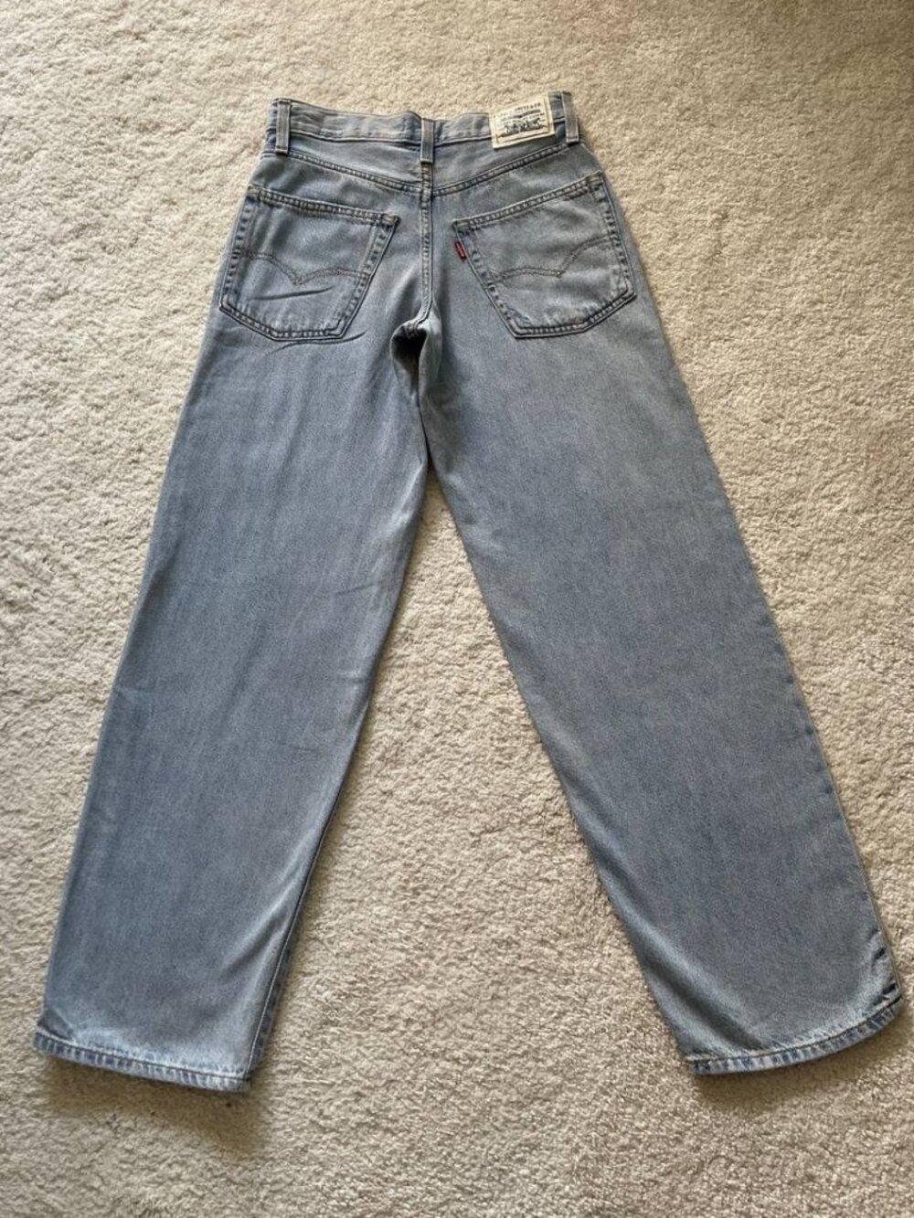 NWT Levi's Baggy Dad Mid Rise Wide Leg Women's Jeans Size 24/30 - Picture 5 of 12